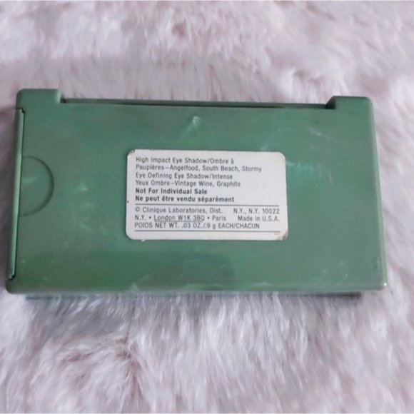 Vintage 90's European Clinique High Impact Eye Shadow- Five pallet Compact - Picture 3 of 4